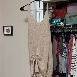 Cupshe Gold dress
